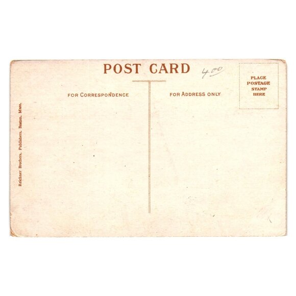 Vintage Harvard Bridge Postcard Cambridge Massachusetts Unused Collectible Water - Picture 2 of 2